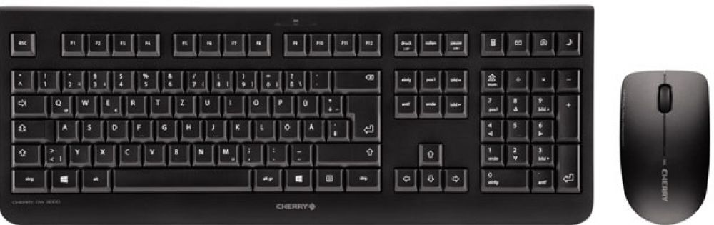 CHERRY DW 3000 - Toetsenbord en muis set