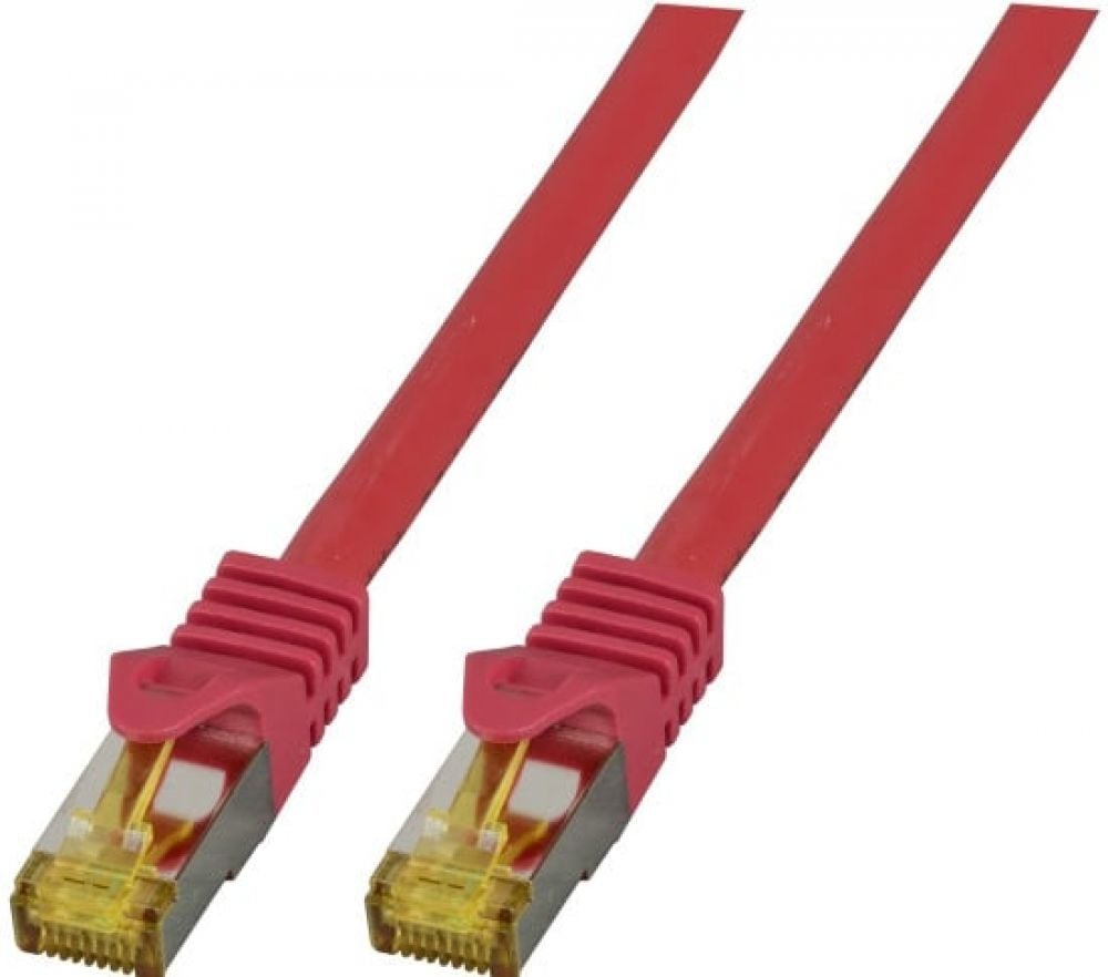 EFB RJ45 Patchkabel S/FTP,Cat.6A,LSZH,Cat.7 Rohk.,7.5m,rood