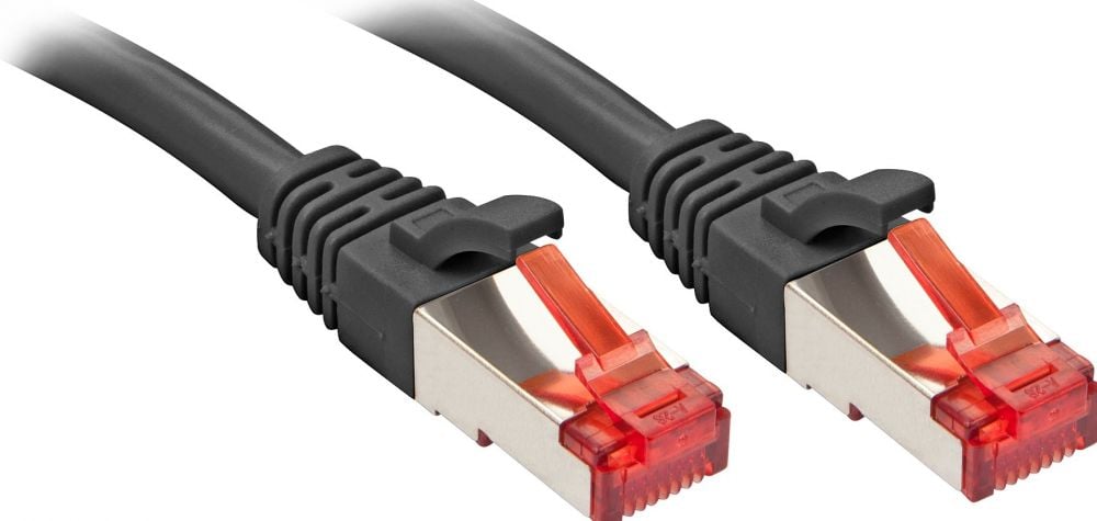 Lindy Patchkabel Cat6 S/FTP zwart 0.50m