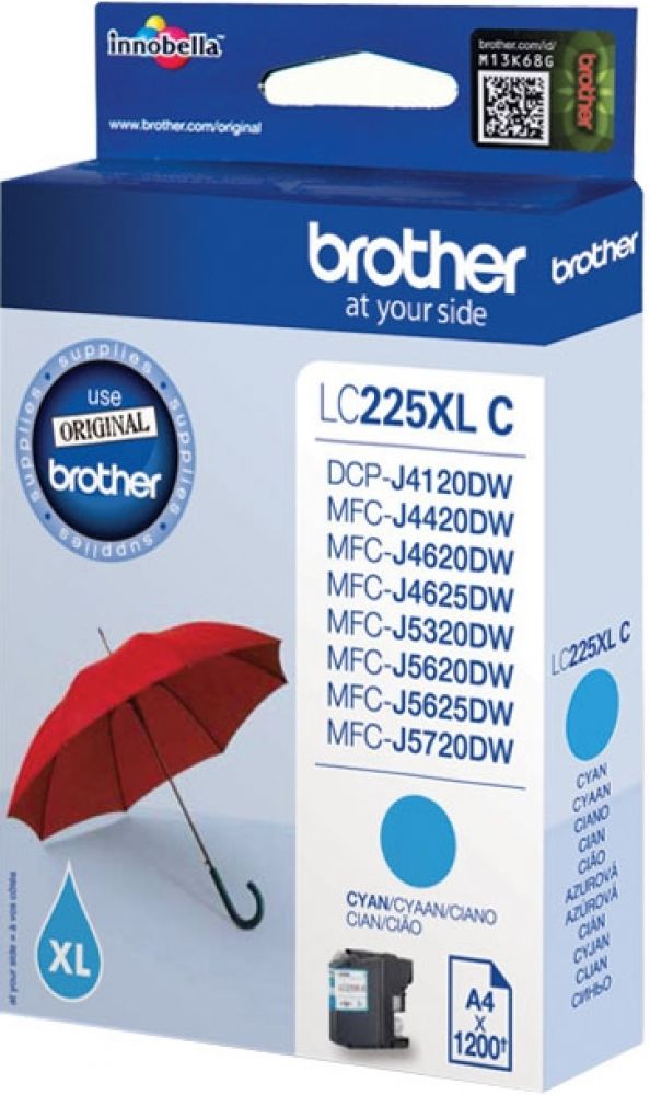 Brother LC225XLC - Cyaan