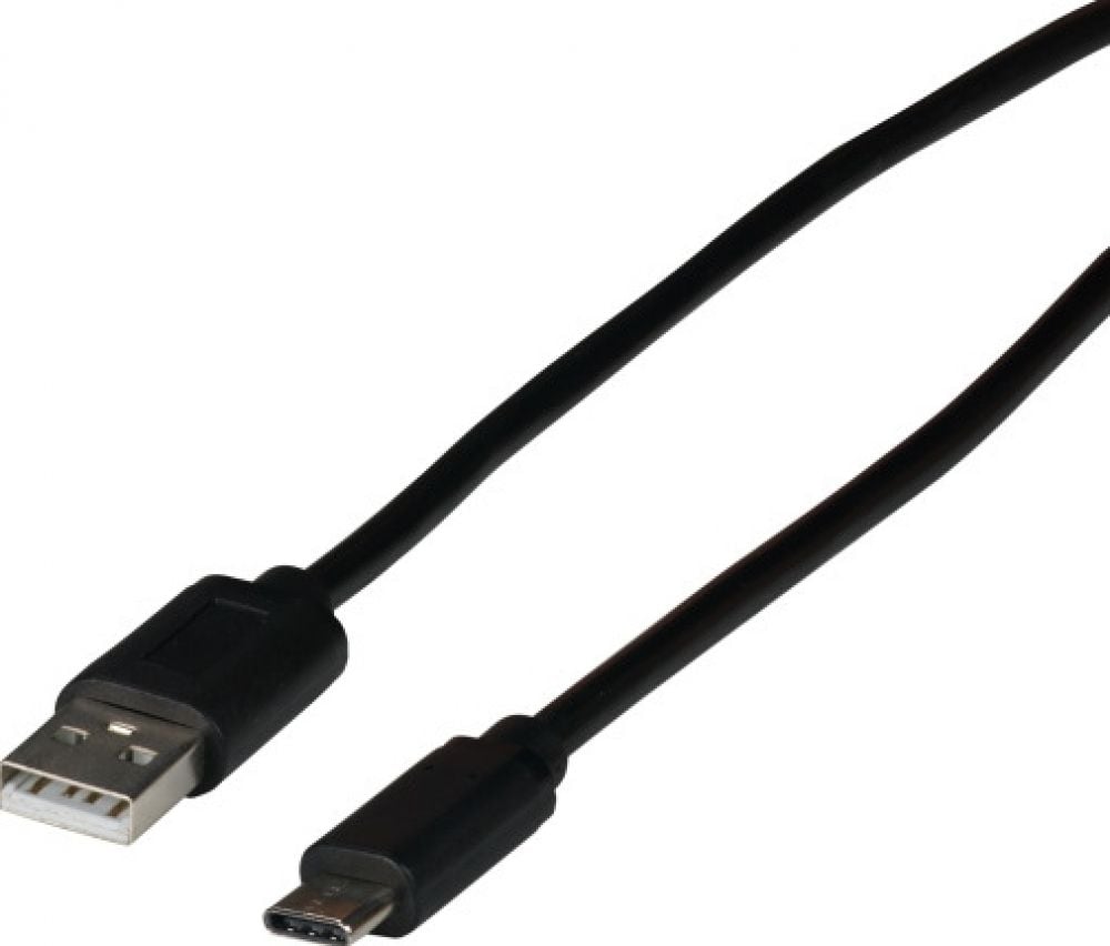 EFB USB2.0 Anschlusskabel A-C,St.-St.,1m, 480Mbit 3A