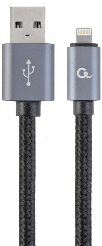 GEMBIRD gembird 8-Pin Kabel met Metallanschlüssen, 1,8 m, zwart