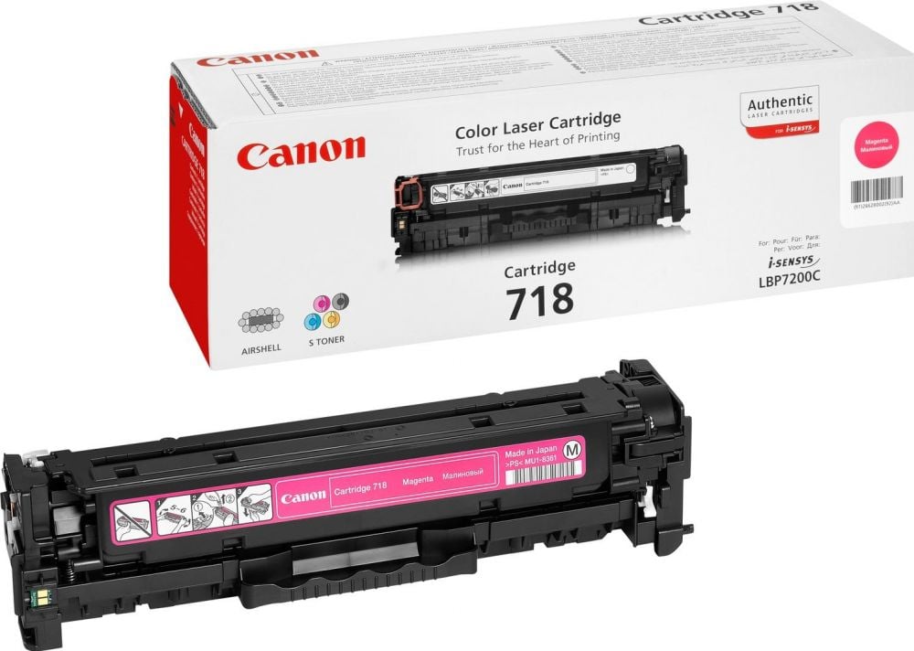 Canon 718 Magenta - Tonercartridge