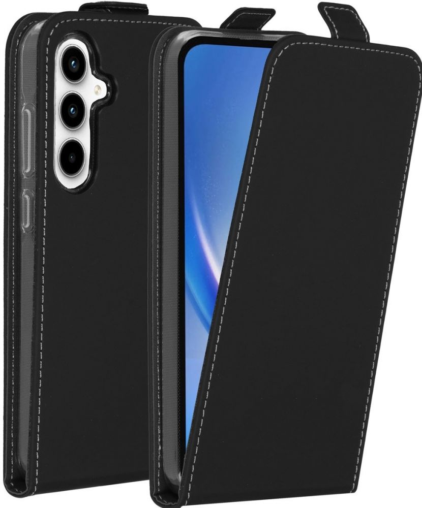 Accezz Flipcase Samsung Galaxy A35 - Zwart