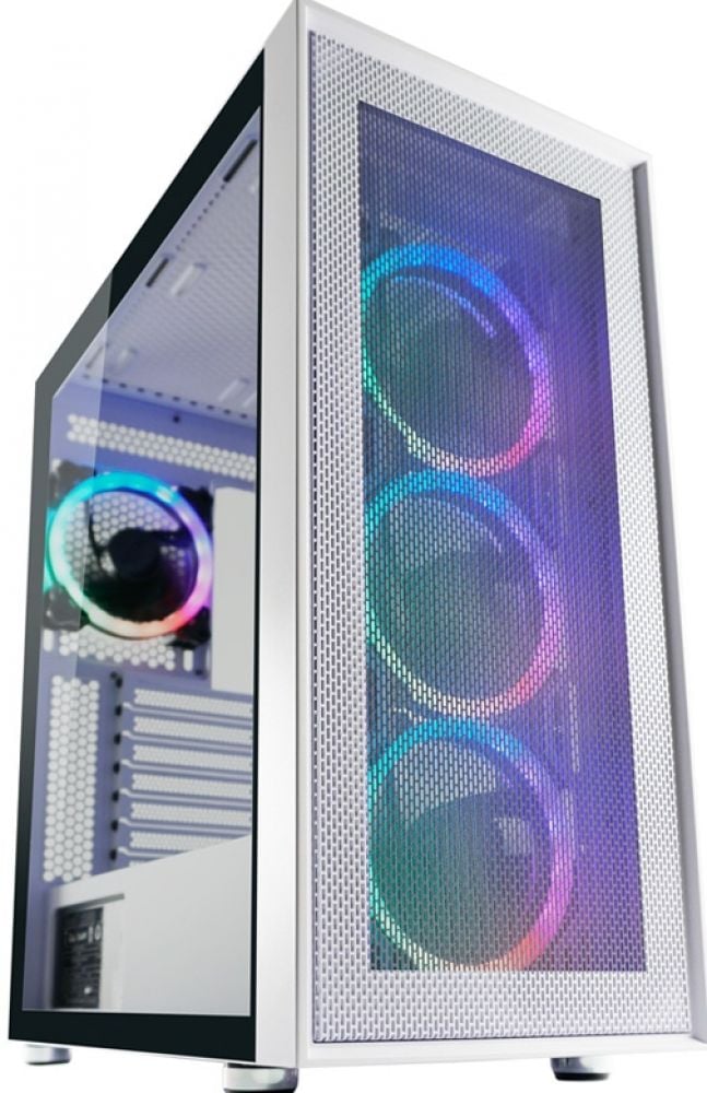 Case Midi LC-Power LC-802W-ON White Wanderer X ATX,1xUSB3.0, 2xUSB2.0, 1xUSB-C