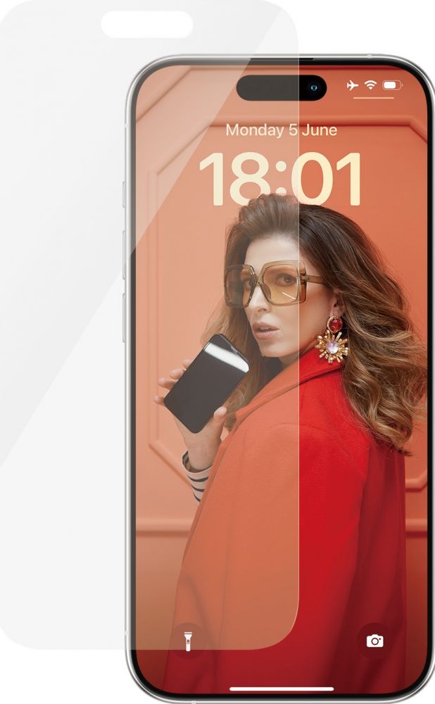 PanzerGlass - Schermbeschermer voor mobiele telefoon