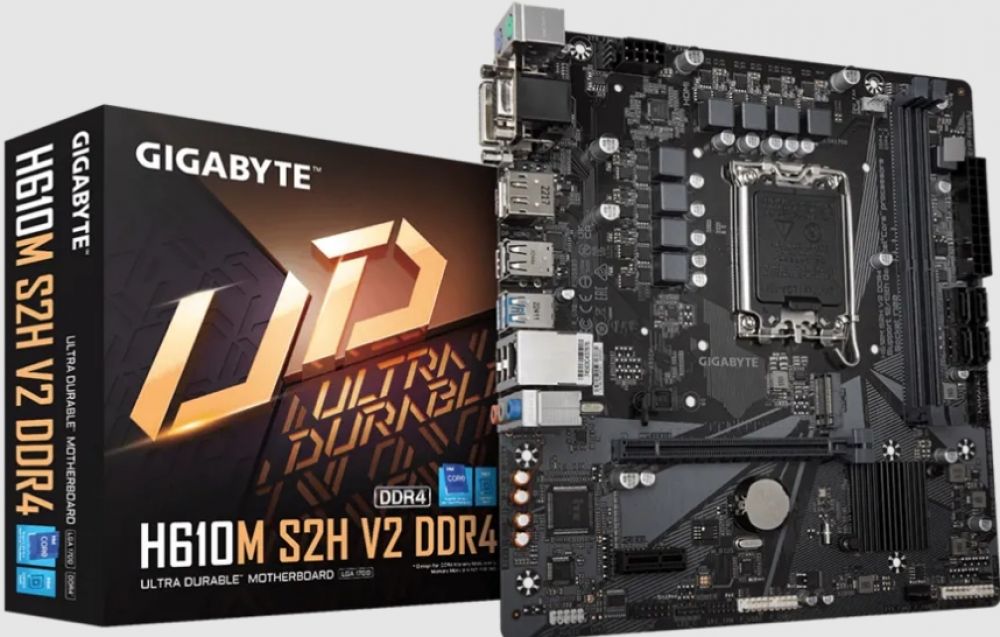 GIGABYTE H610M S2H V2 - Moederbord