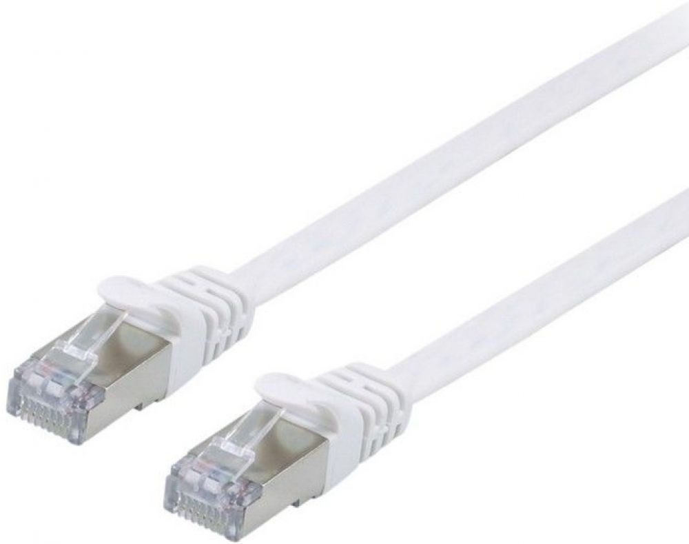 Equip Patchkabel Cat6A U/FTP 2xRJ45 0.50m weiÃ