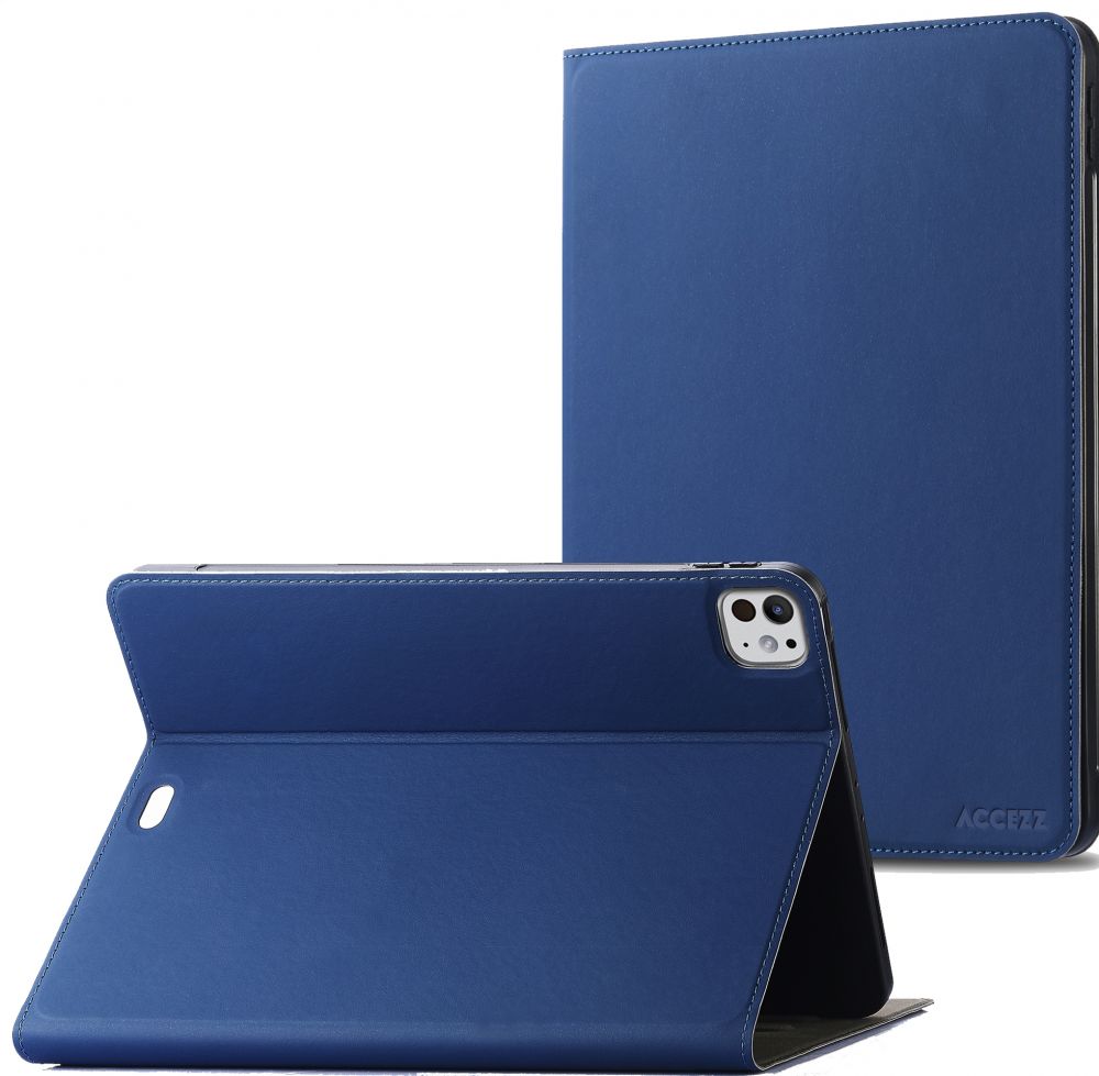Accezz Classic Tablet Case iPad Pro 13 (2024) M4 - Donkerblauw