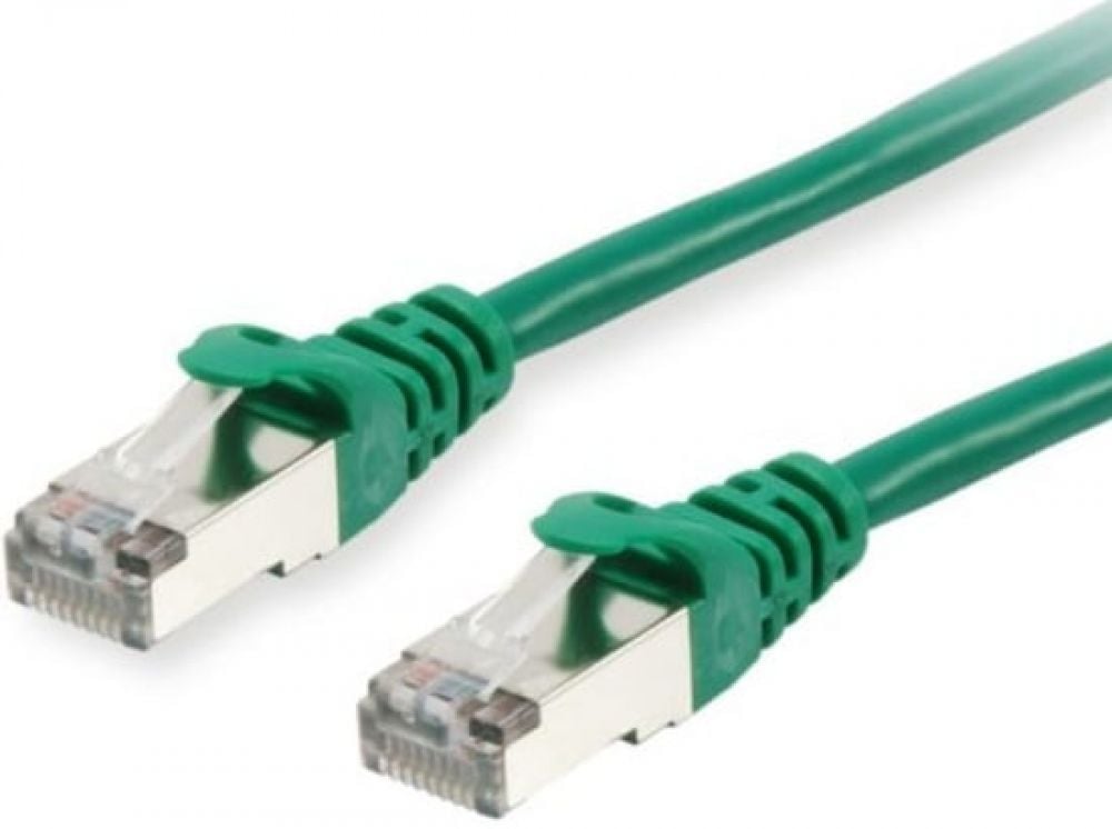 Equip Patchkabel Cat6A S/FTP 2xRJ45 25.00m groen
