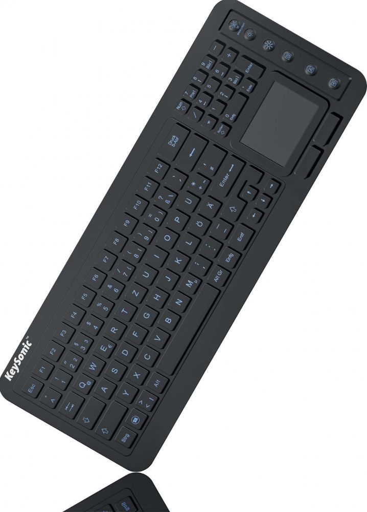 keyboard Keysonic KSK-6231INEL (UK) Industrie Touchpad W-dicht bl bulk