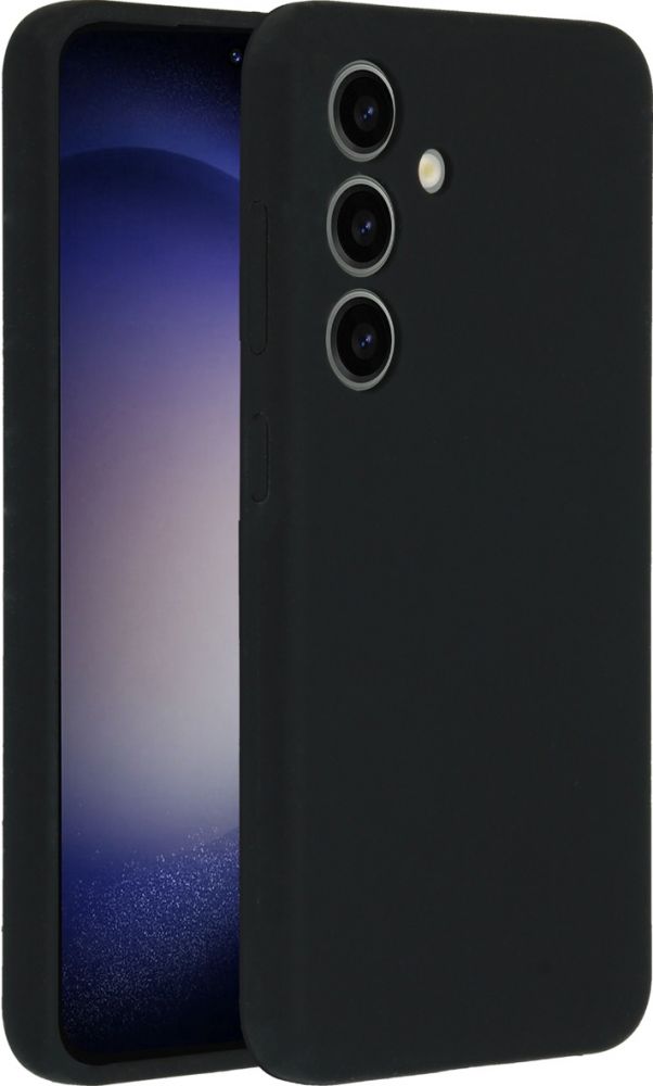 Accezz Liquid Silicone Backcover Samsung Galaxy S24 - Zwart