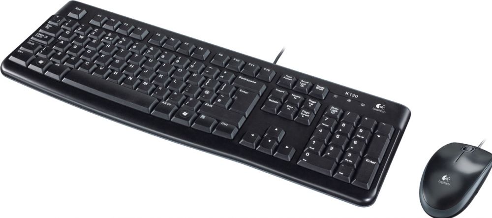 Logitech Desktop MK120 - Toetsenbord en muis set