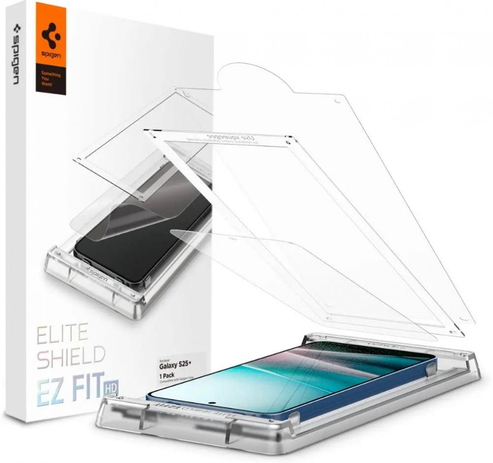 Spigen Gal S25+ EliteShield EZ Fit HD