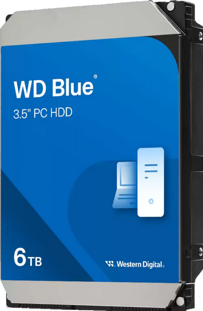 WD Blue WD60EZAX 6TB - Vaste schijf