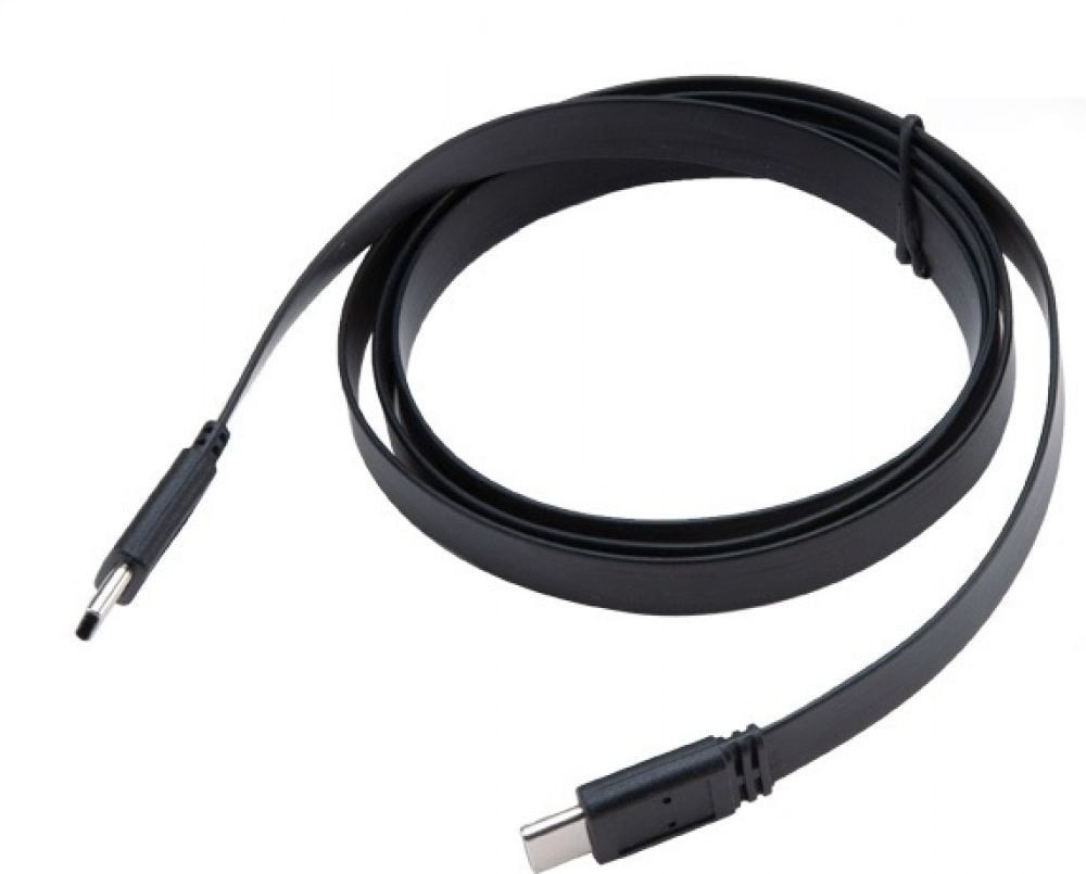 Akasa PROSLIM USB‑C naar USB‑C kabel 1 m - USB 3.2 Gen 2