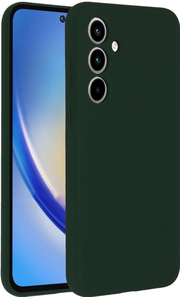 Accezz Liquid Silicone Backcover Samsung Galaxy A35 - Forest Green