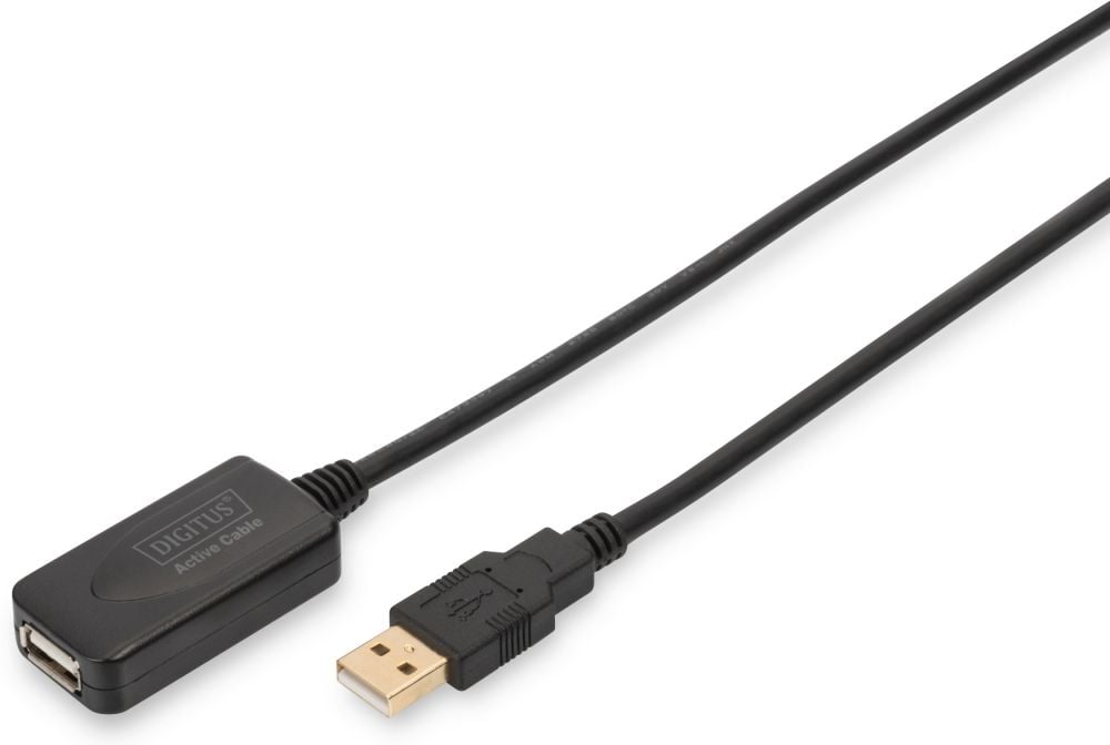 DIGITUS USB 2.0 Active Extension Cable - USB-uitbreider