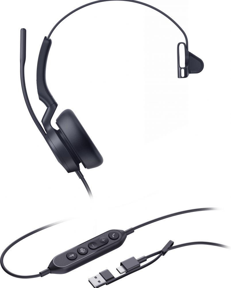 Yealink UH46 Mono Teams USB-C/A - headset