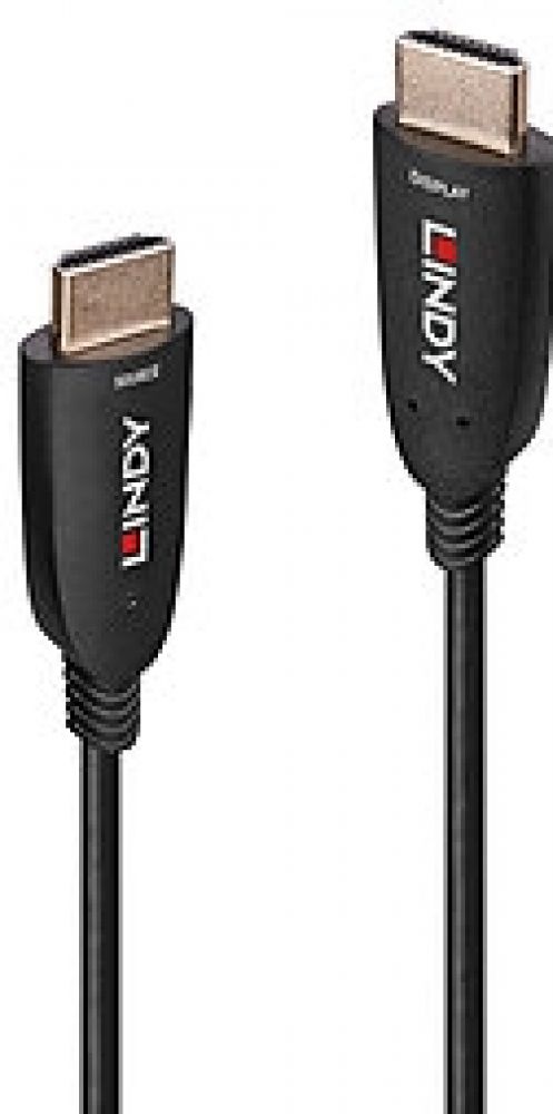 LINDY 10m Fibre-Optic-Hybrid HDMI 8K60 Kabel