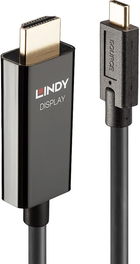 Lindy 5m USB Type C an HDMI Adapterkabel met HDR