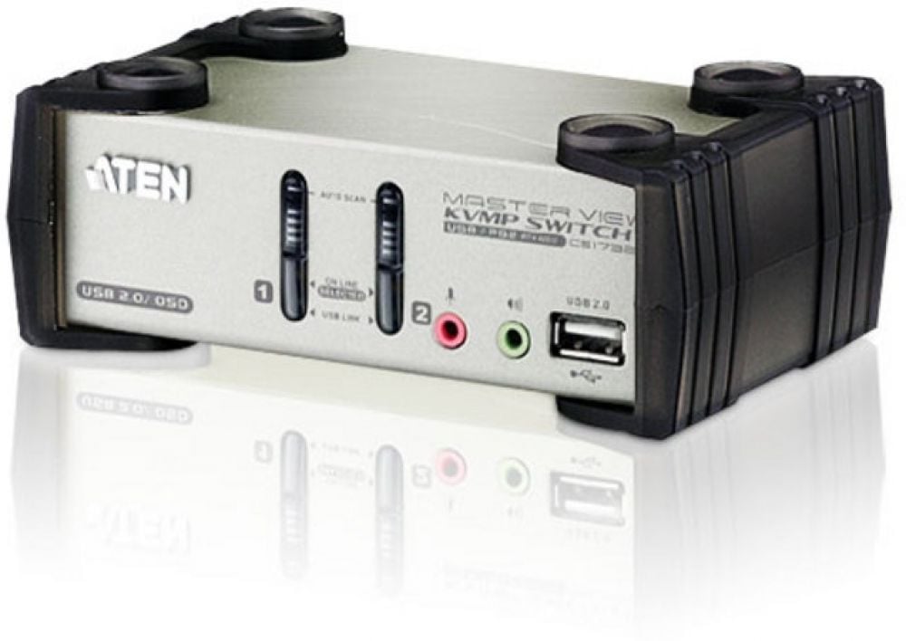 ATEN CS1732B - KVM  audio  USB switch