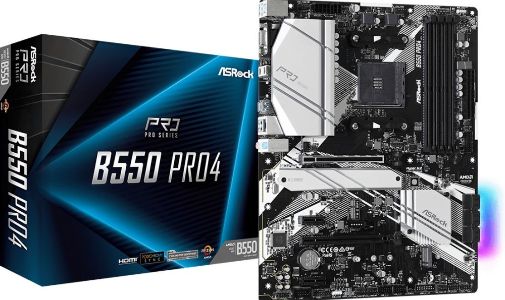 ASROCK B550 PRO4 - Moederbord