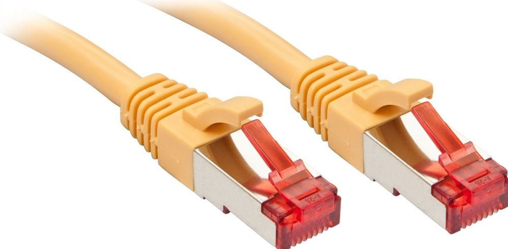 Lindy Patchkabel Cat6 S/FTP geel 1.50m