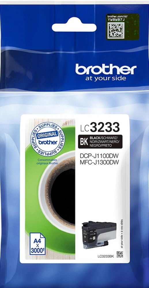 Brother LC3233BK - Zwart