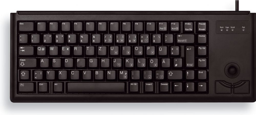 CHERRY Compact-Keyboard G84-4400 - Toetsenbord
