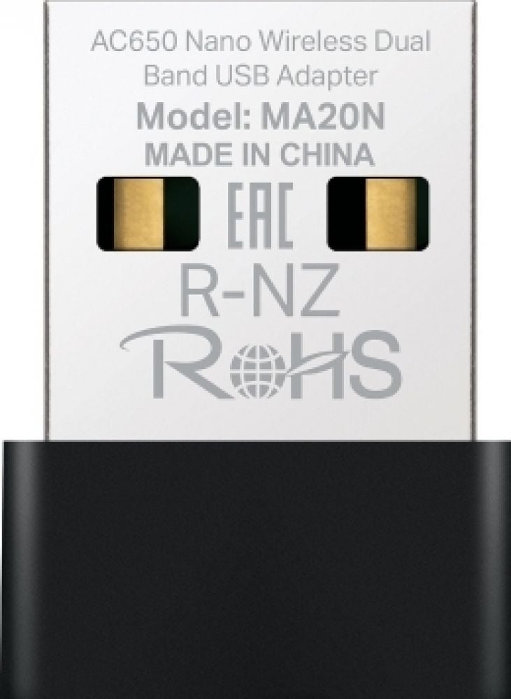 Mercusys Nano USB Wi-Fi Adapter MA20N (AC650/USB Adapter)