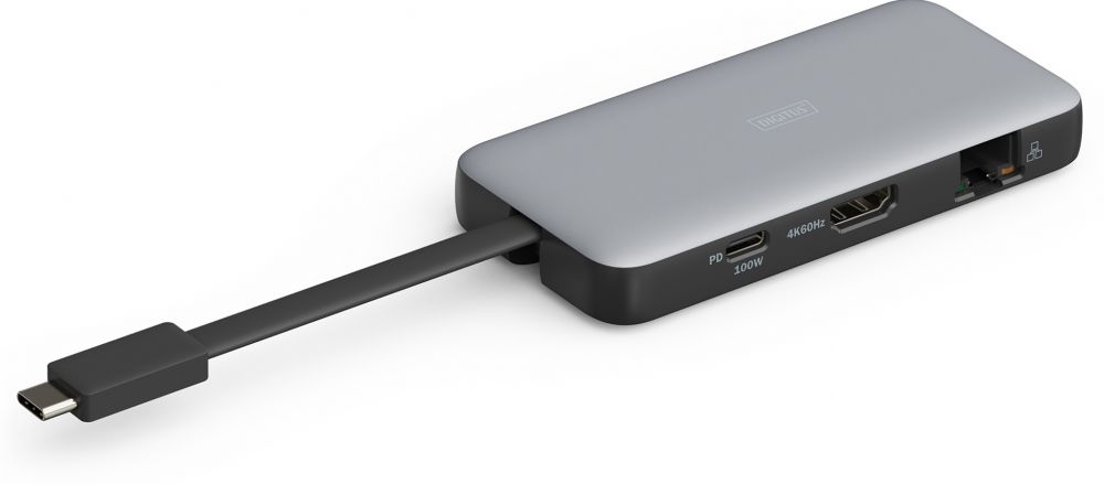 DIGITUS Travel Docking Station USB-C 7-Port