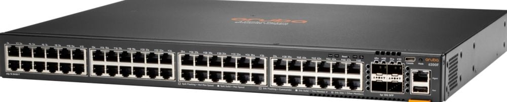 HPE Aruba Networking CX 6200F 48G 4SFP+ Switch - Switch