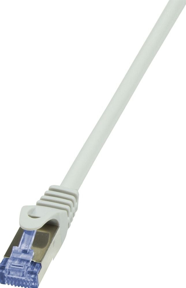 LogiLink CAT7 S/FTP Patchkabel Primeline PIMF grijs 0,50m