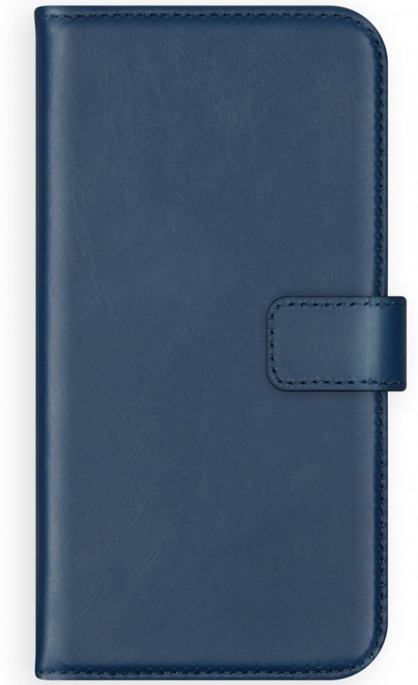 Selencia Echt Lederen Bookcase Samsung Galaxy S20 - Blauw