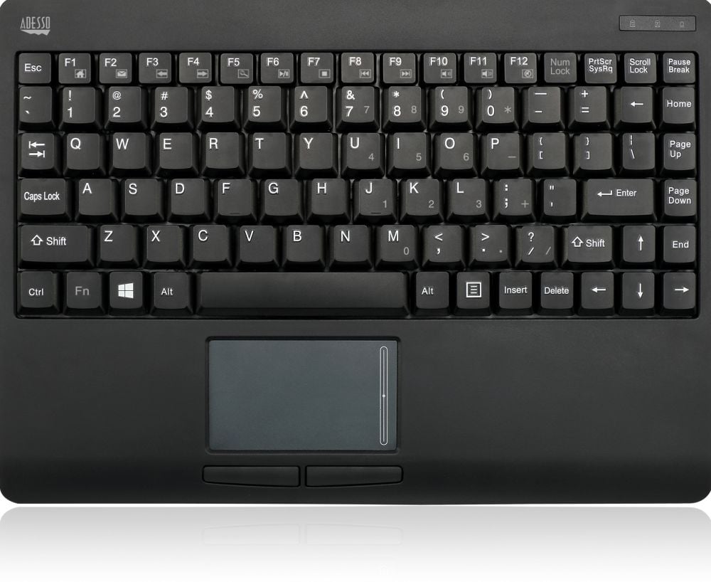 WKB-4110UB SlimTouch Wireless Mini Touchpad Keyboard