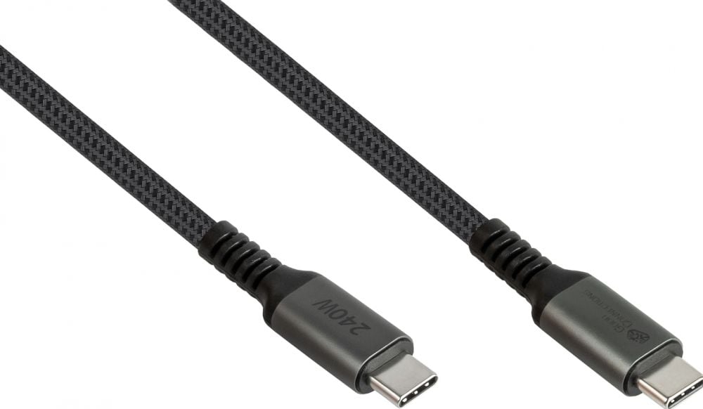 Good Connections USB2.0 Lade/-gegevenskabel (240W) USB-C 3m