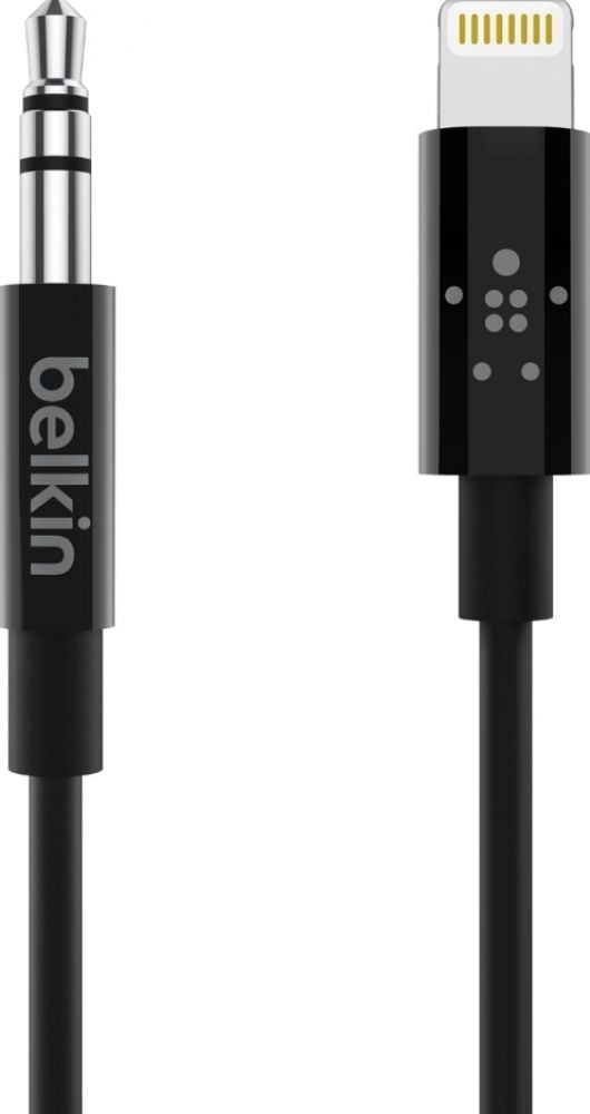 Belkin - Lightning-naar-hoofdtelefoonkabel
