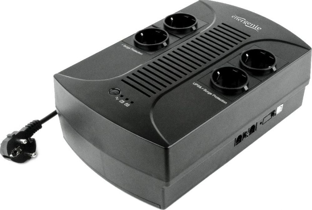 Gembird EG-UPS-002, 0,85 kVA, 510 W, 220 V, 50/60 Hz, 220 V, 10 ms