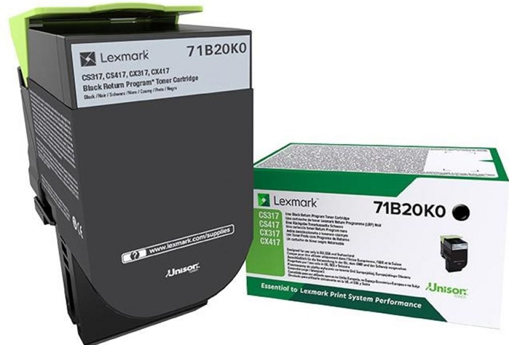 Lexmark X317 - Zwart