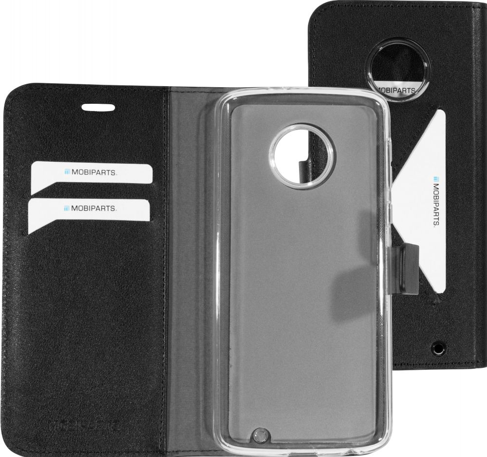 Mobiparts Classic Wallet Case Motorola Moto G6 Plus - Smartphonehoesje