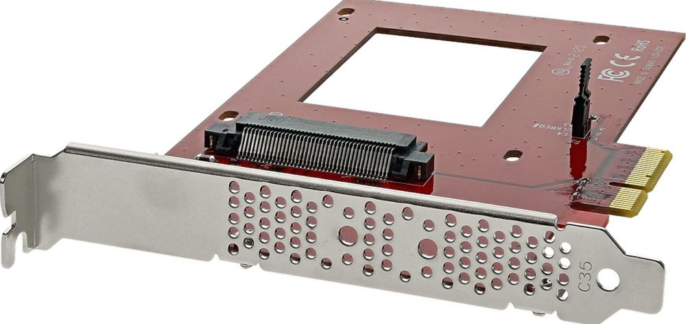 StarTech.com U.2 naar PCIe adapter voor 2.5" U.2 NVMe SSD - SFF-8639