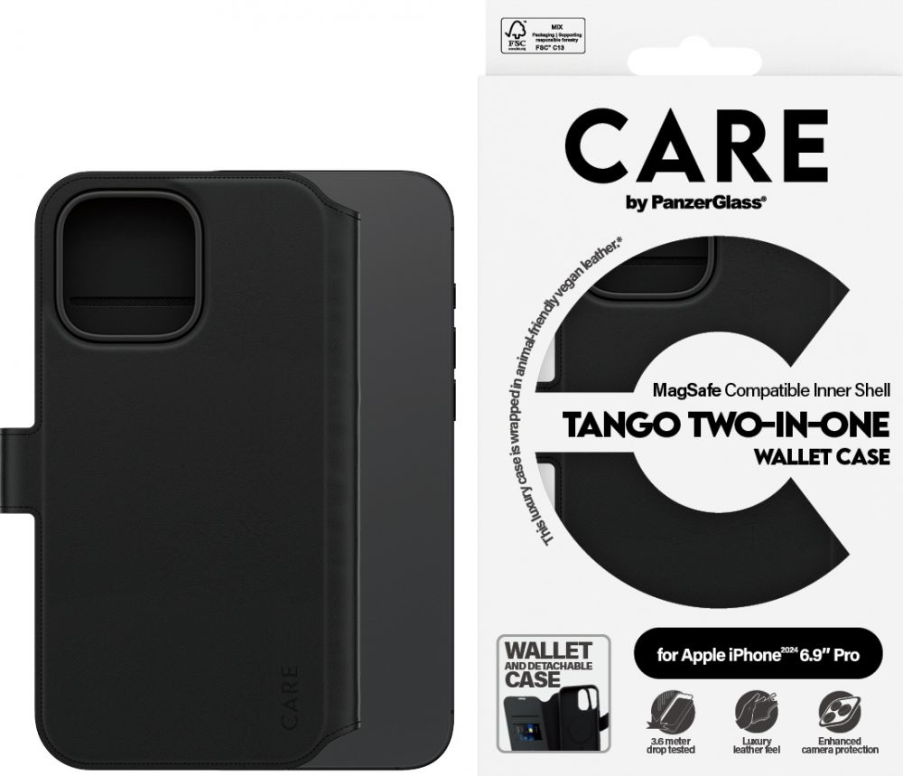 CARE by PanzerGlass Tango - Flip cover voor mobiele telefoon