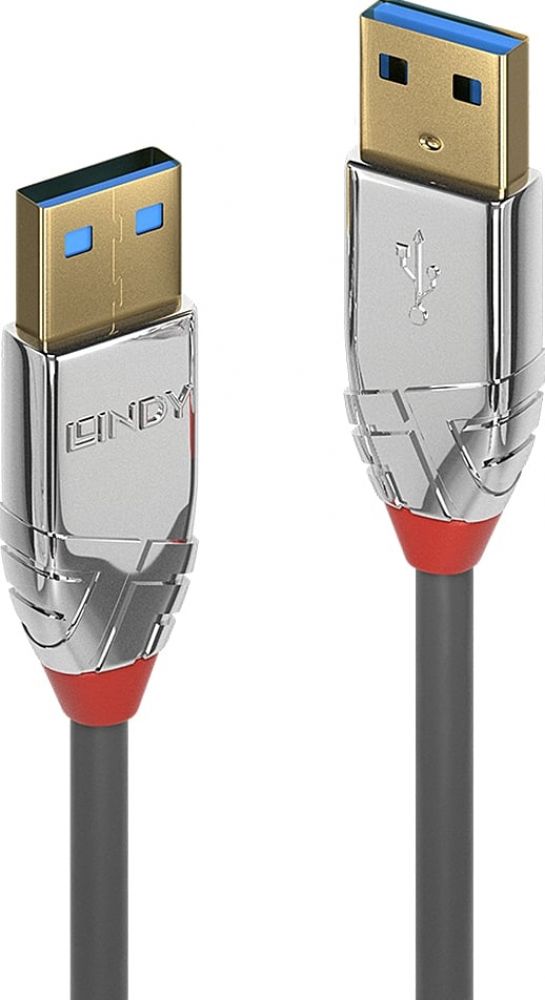 Lindy USB 3.0 Kabel Type A/A Cromo Line M/M 5m