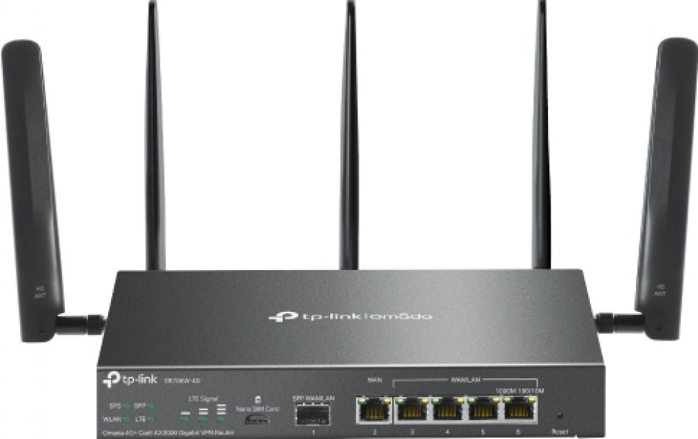 TP-LINK TP-Link Omada ER706W-4G - Draadloze router
