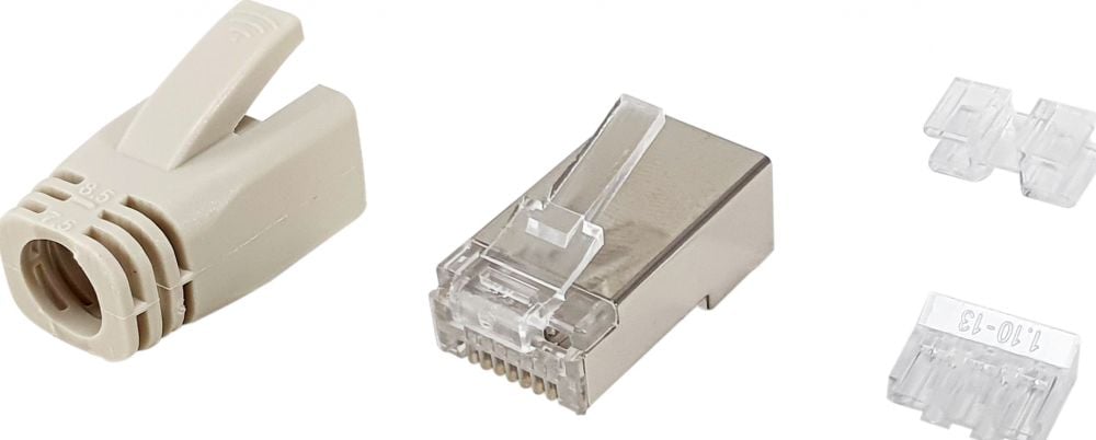 Equip Steckverbinder Cat6A RJ45 100ste Set UTP afgeschermd