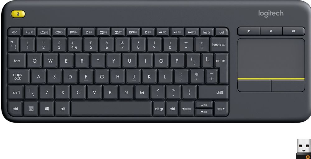 Logitech Wireless Touch Keyboard K400 Plus - Toetsenbord