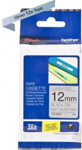 Brother TZe-M931 - Zwart op matzilver