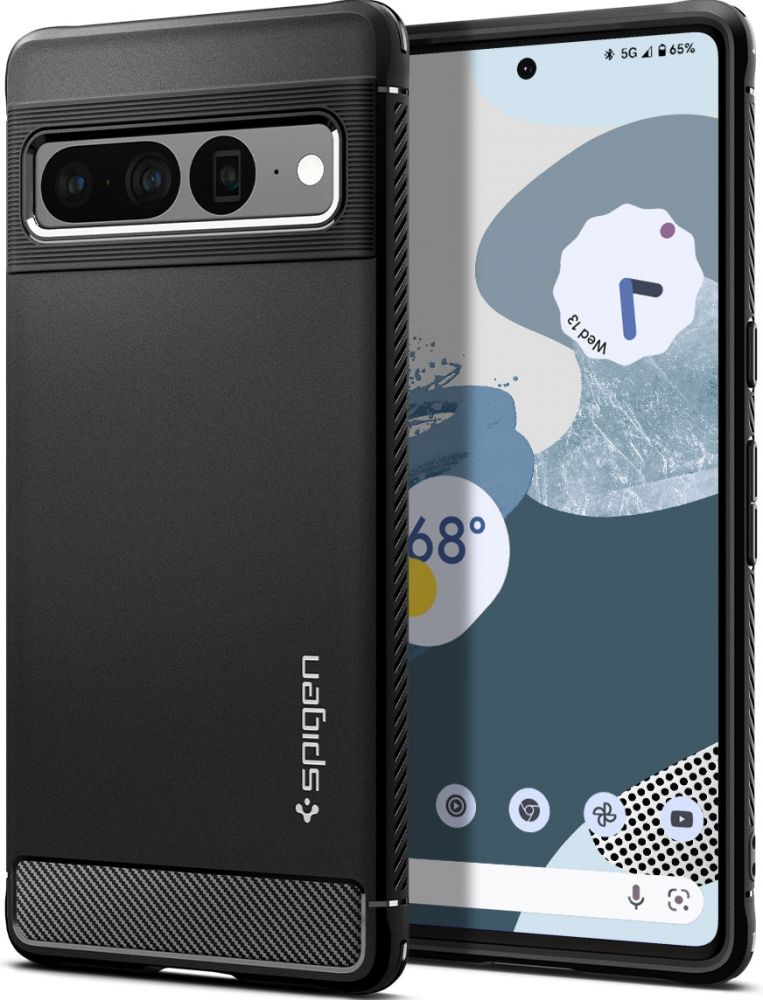 Spigen Rugged Armor - Achterzijde behuizing voor mobiele telefoon