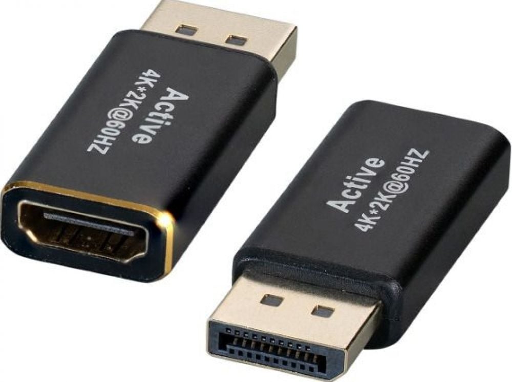 EFB DisplayPort Adapter,DP Stecker->HDMI TypA Buchse,4K30Hz